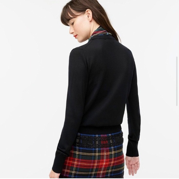 JCrew Merino wool sweater with scarf. Size S - Picture 4 of 7